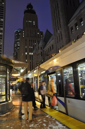 Downtown Minneapolis is the strongest transit market for jobs, but its growing resident population will soon have transit access to job centers along the planned extensions of METRO Blue Line and Metro Green Line.