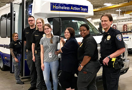 Metro Transit’s Homeless Action Team partners with the Council’s Metro HRA to find housing for people who shelter on transit.