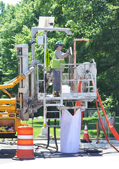 Sewer repair project under way in Richfield. The Council’s systematic, multi-year regional interceptor sewer rehabilitation program is one of the drivers of the 2017 municipal wastewater charge increase.