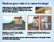 Reduce your risk of a sewer backup! pdf example image