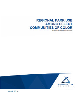 Park Use Among Select Communities of Color 2014 Co