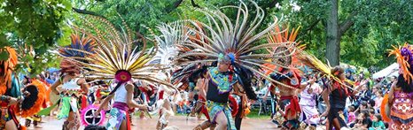 Dancers at Monarch Fest