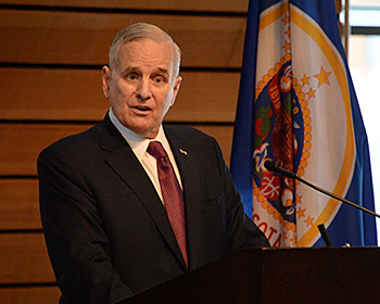 Gov. Mark Dayton at Council's 50th Anniversary event.