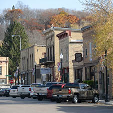 Street in downtown Hastings