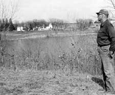 Lake Elmo and fields circa 1960s.