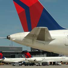 photo of the back end of an airplane