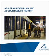 Cover image from the ADA Transition Plan.