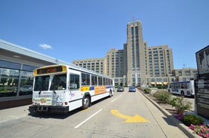 The Chicago/Lake Transit Center at the Midtown Exchange