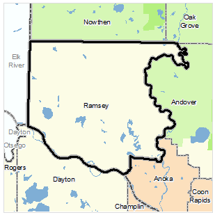 Ramsey Community Designation Map