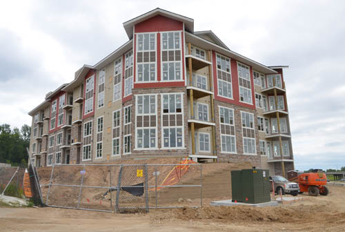 A new affordable housing development for people ages 55 and over is under construction near Hwy. 61.