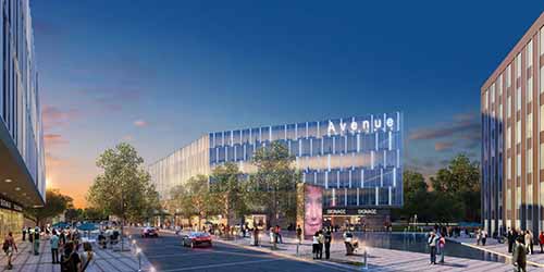 Artist rendering of Avenue project in Edina. Artist rendering of Avenue project in Edina.