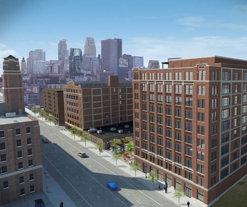 The Nordic House site will be developed into office and retail space, and 57 apartments.