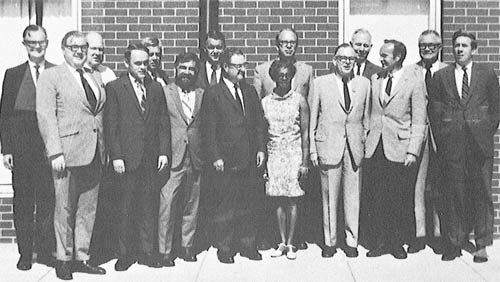 Metropolitan Council members, 1969.