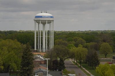 Water tower in the City of Richfield.
