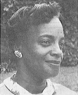 Photo of Janabelle Taylor as it appeared in the Metropolitan Council newsletter in December 1968.