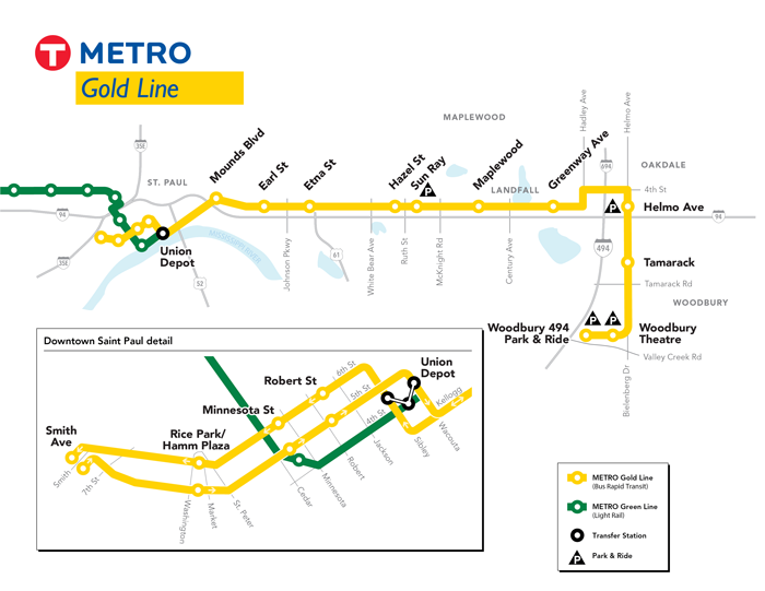 Map and Directions to Ray And Platform in Saint Paul, MN