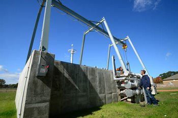 At the Council’s East Bethel Water Reclamation Facility, wastewater is treated to a high enough standard that it can be reused to recharge shallow groundwater.