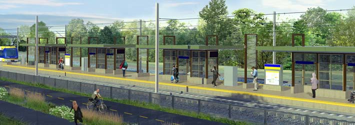 West 21st Street Station rendering