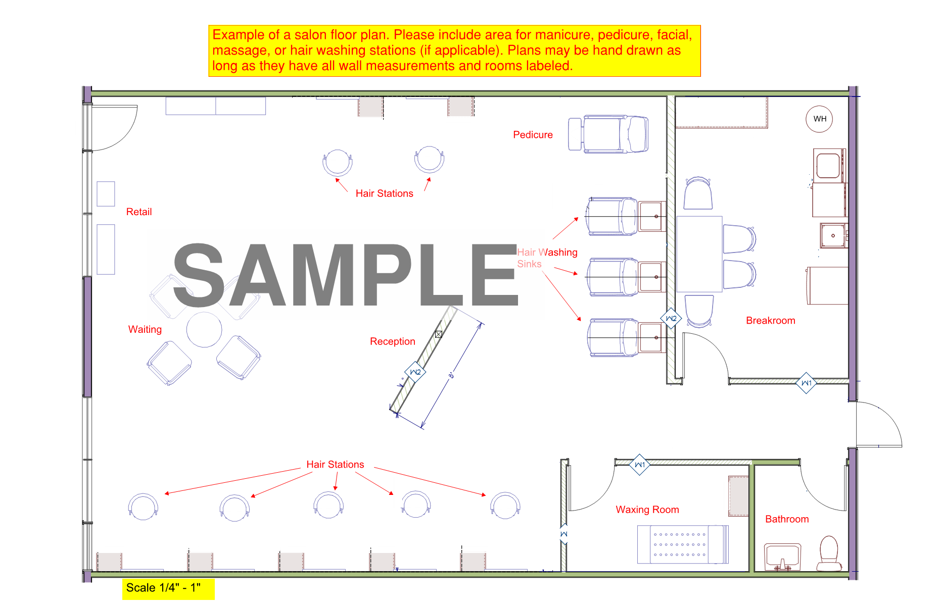 Salon Floor Plans Mitologies