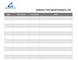 Grease trap maintenance log thumbnail