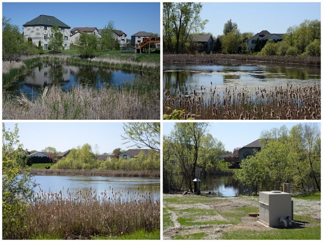 <div class='lb-heading'>Beaver Ponds Park</div><div class='lb-text'>Following Oneka Golf Course Project in 2015, the Beaver Ponds Park project was completed in the Fall of 2016. A new system was  installed to pump stormwater out of nearby ponds to irrigate the park. The pump station can be seen in the bottom right corner.</div>