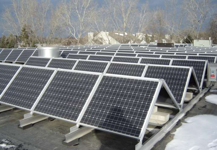 <div class='lb-heading'>City Hall Solar Panels</div><div class='lb-text'>In 2012, Falcon Heights had solar panels installed on the roof of the City Hall.  Solar power now accounts for 40-60% of City Hall’s  power. </div>