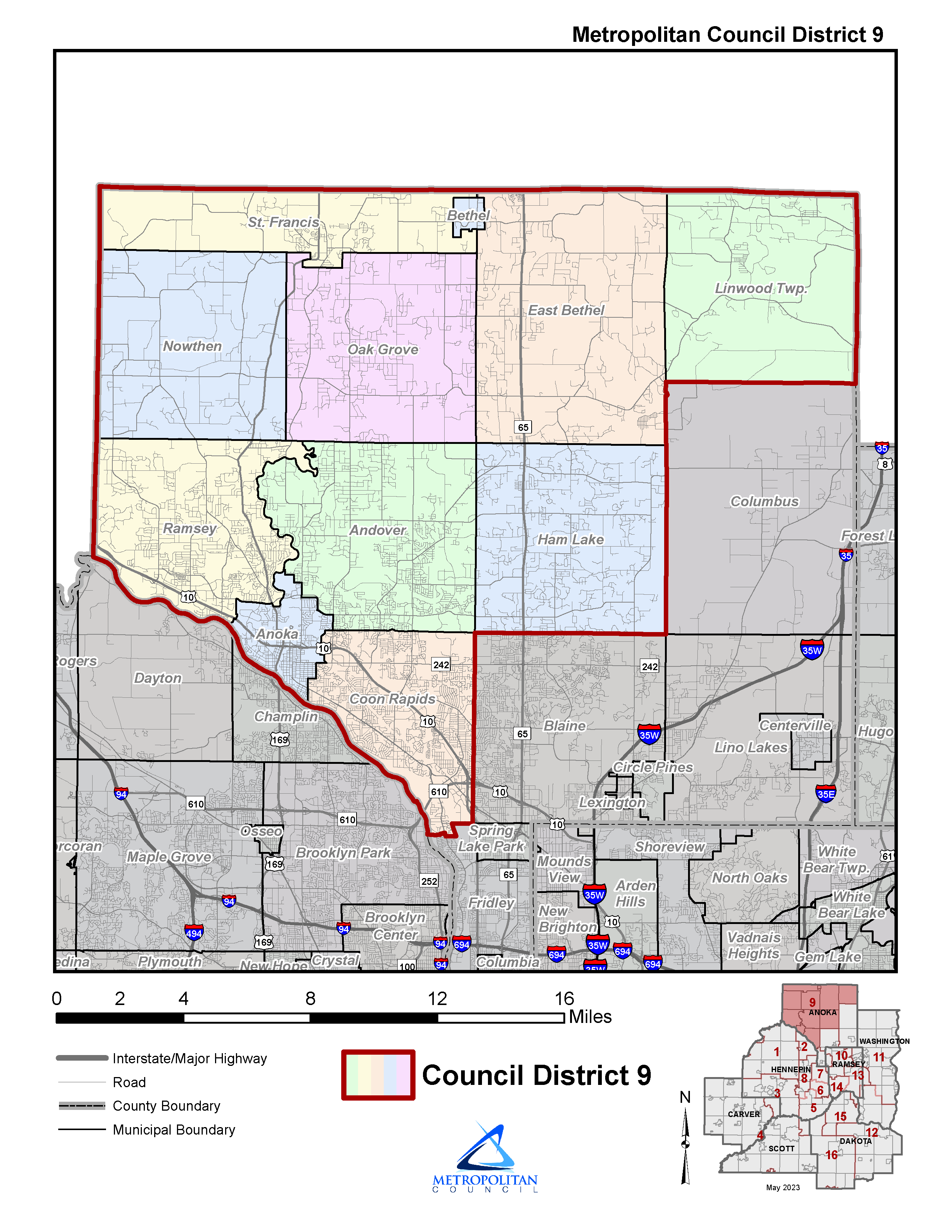 Anoka County Zip Code Map - Fawnia Susanetta