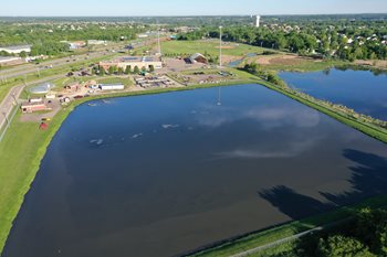 waste water treatment plant