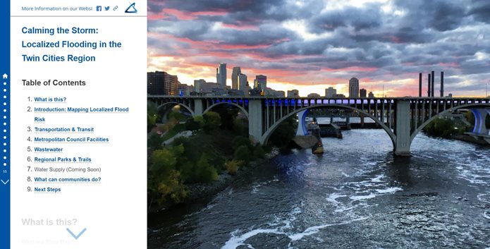Localized Flooding&nbsp;Story Map