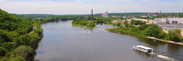 Mississippi River near Saint Paul